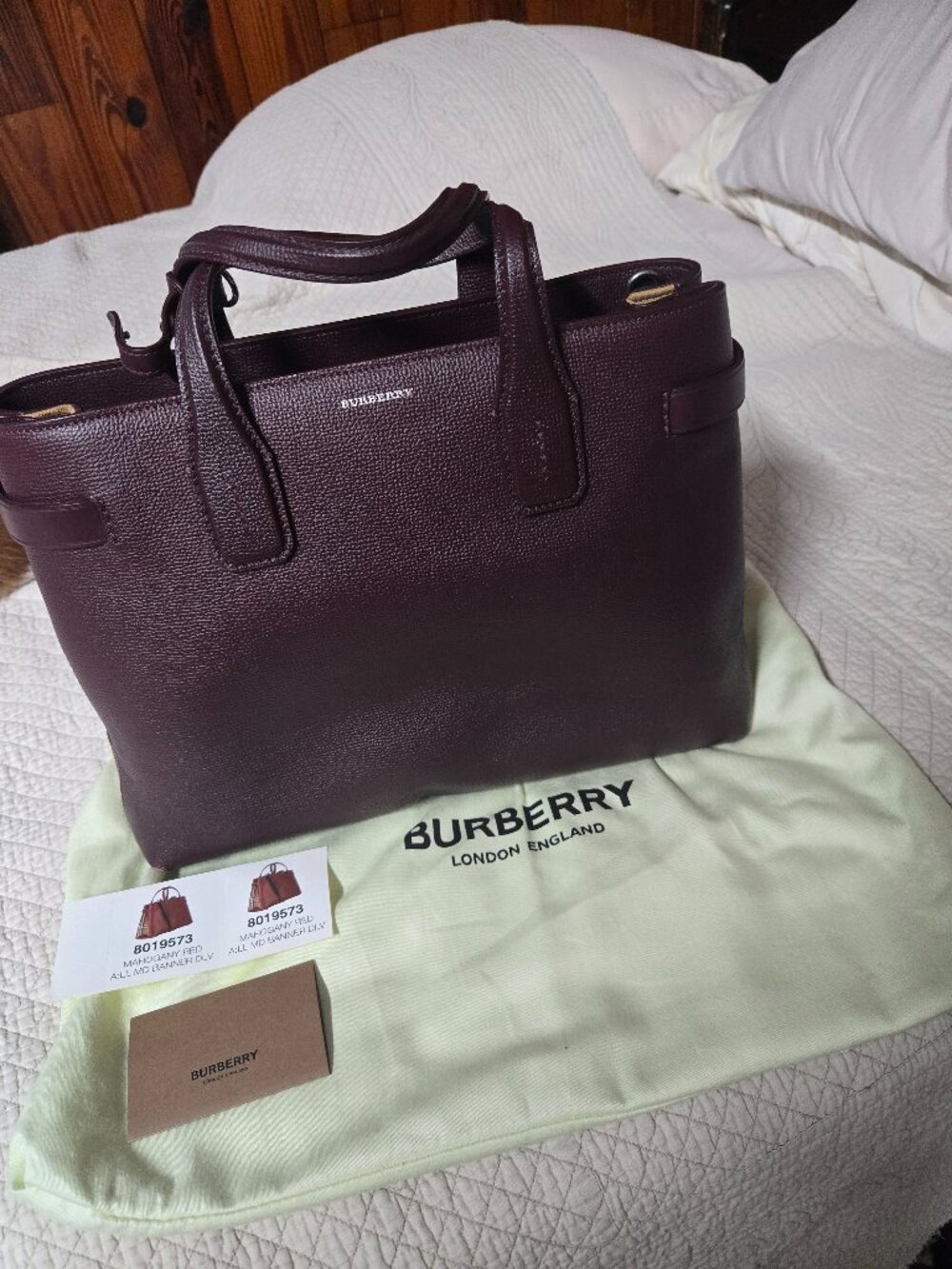 Authentic Burberry Banner Bag